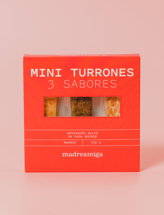 Pack 3 Mini Turrones
