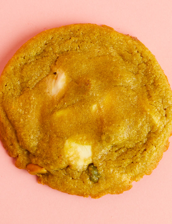 Cookie Choco Pistacho y Chocolate Blanco
