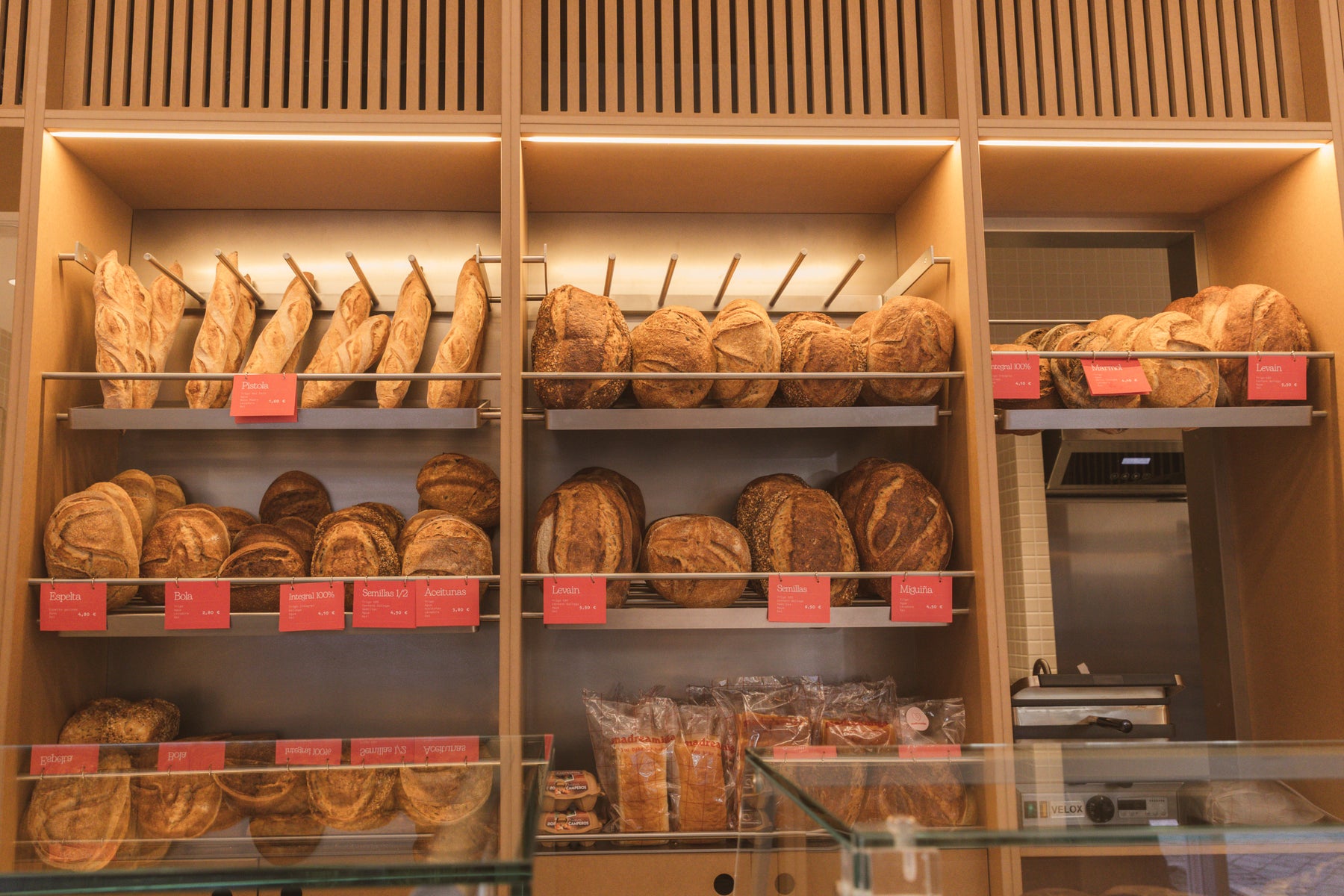 Calentando el horno...