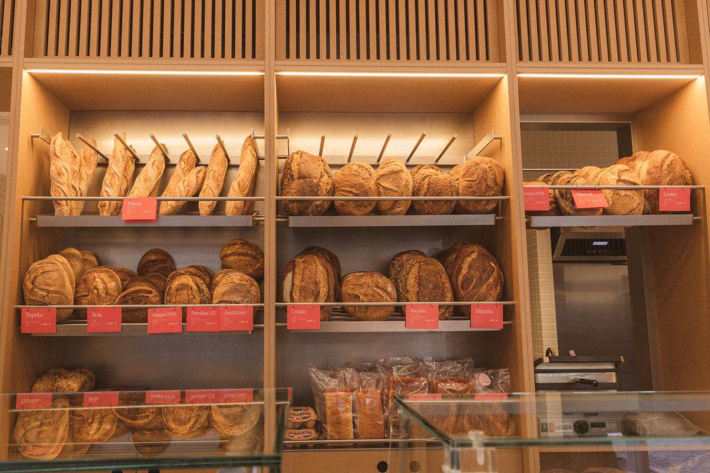 Calentando el horno...