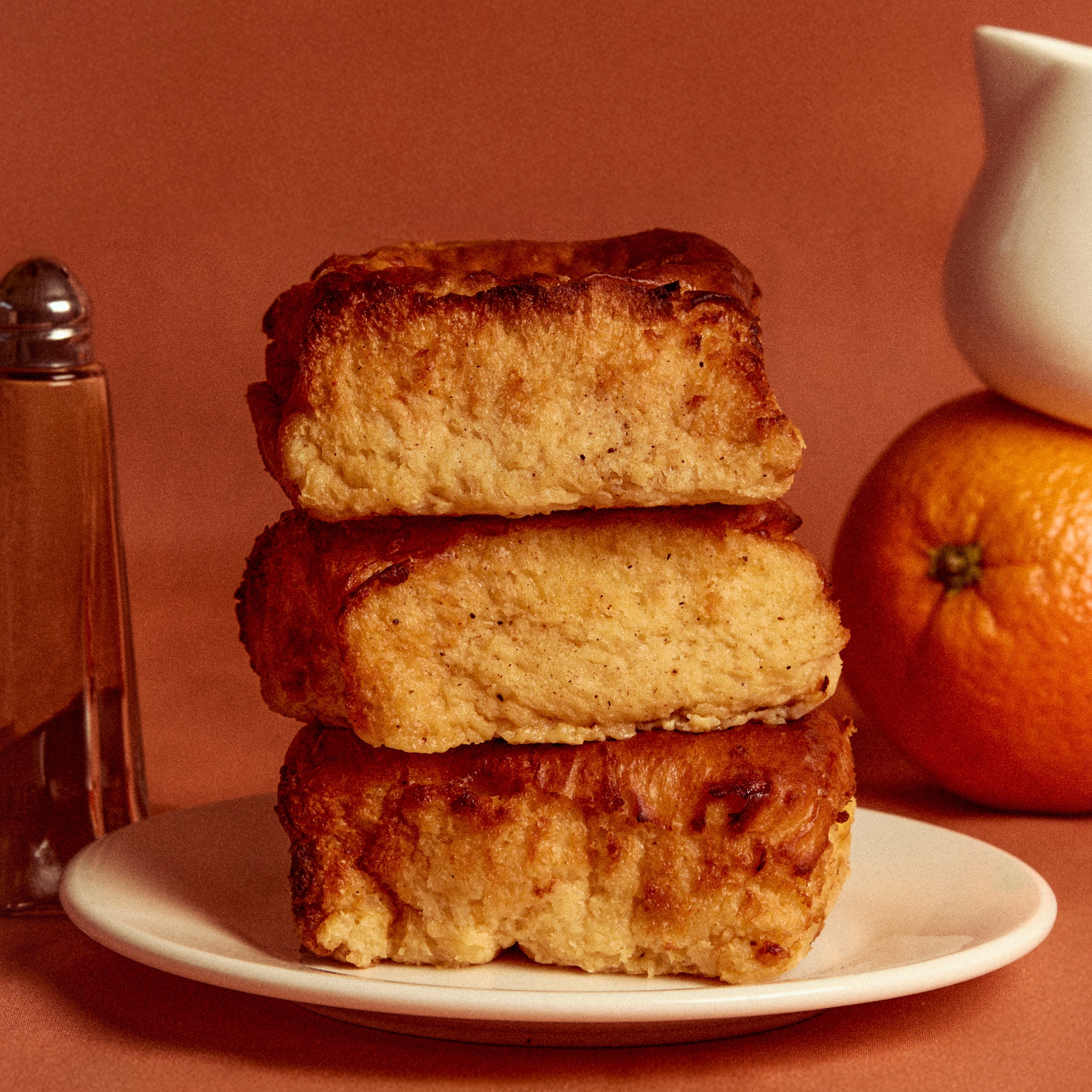 Torrija cremosa de Mascarpone y Naranja