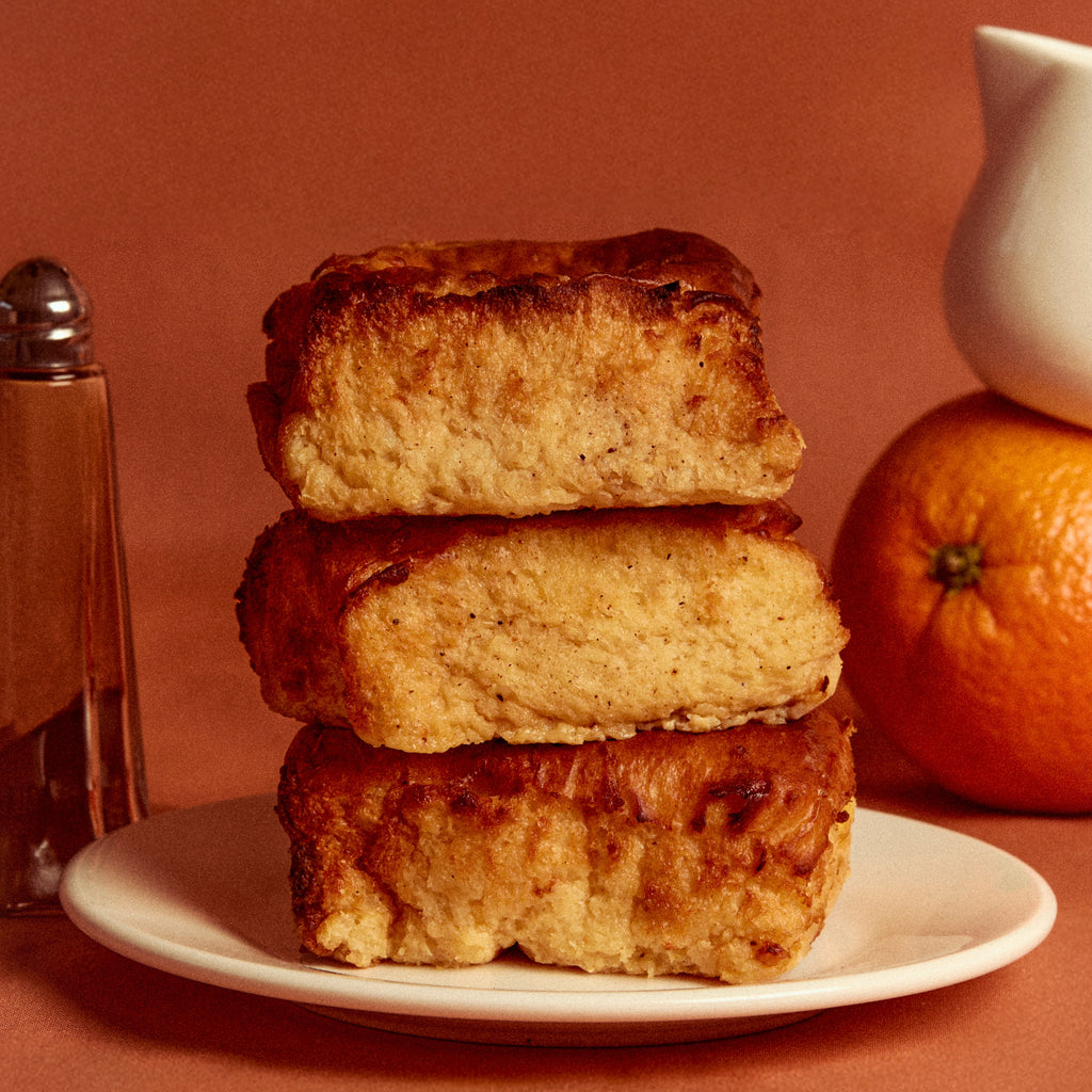 Torrija cremosa de Mascarpone y Naranja