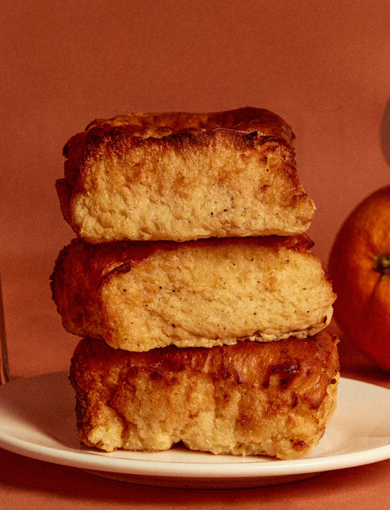 Torrija cremosa de Mascarpone y Naranja