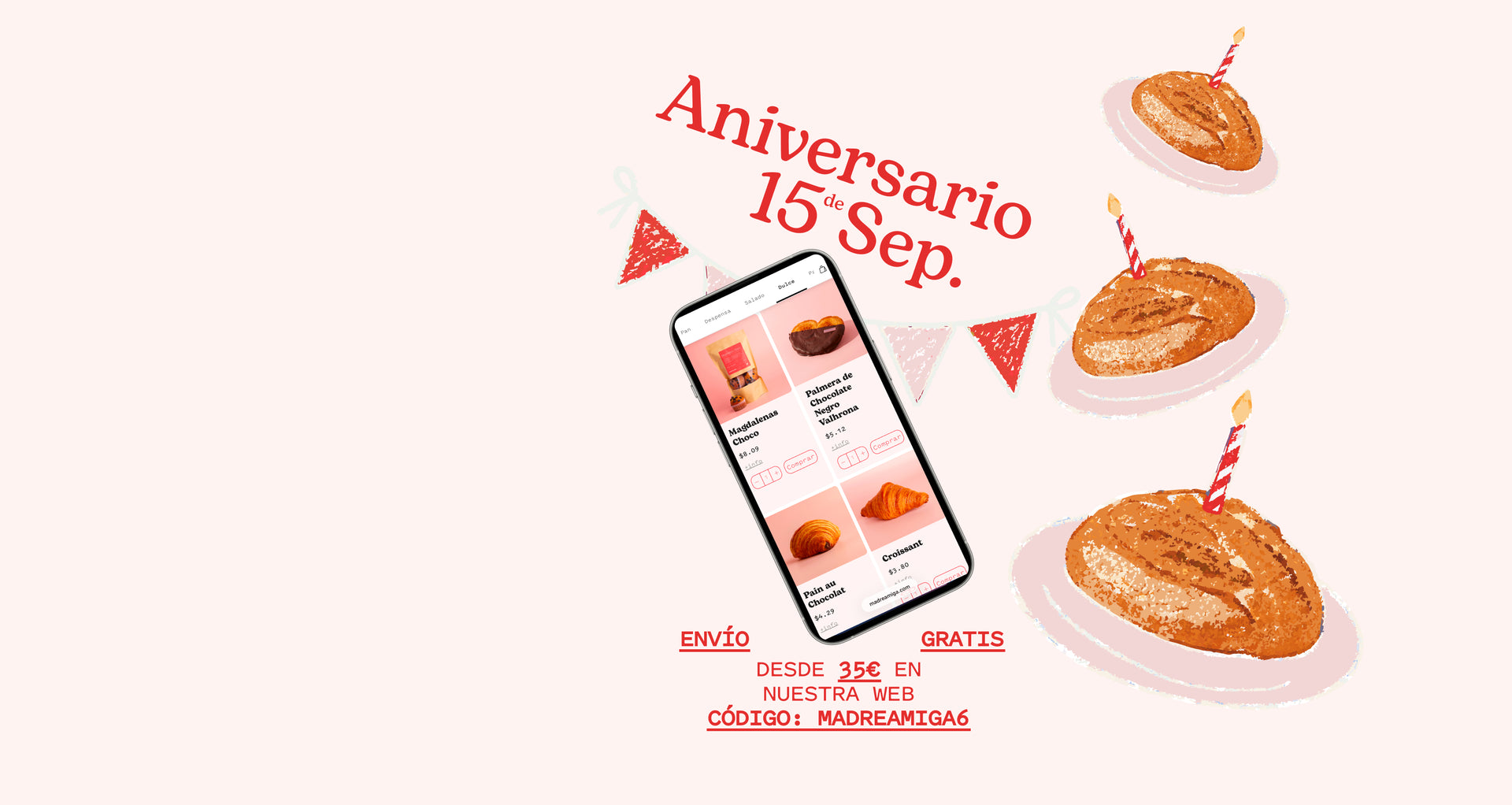 HOY ES NUESTRO<br>CUMPLE !